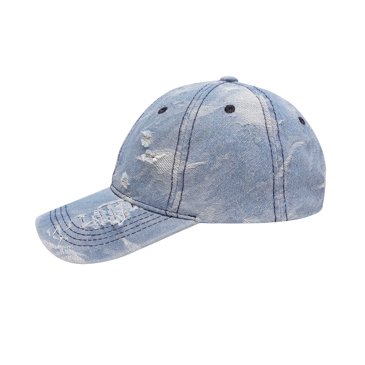 Vintage-Washed Distressed Cap