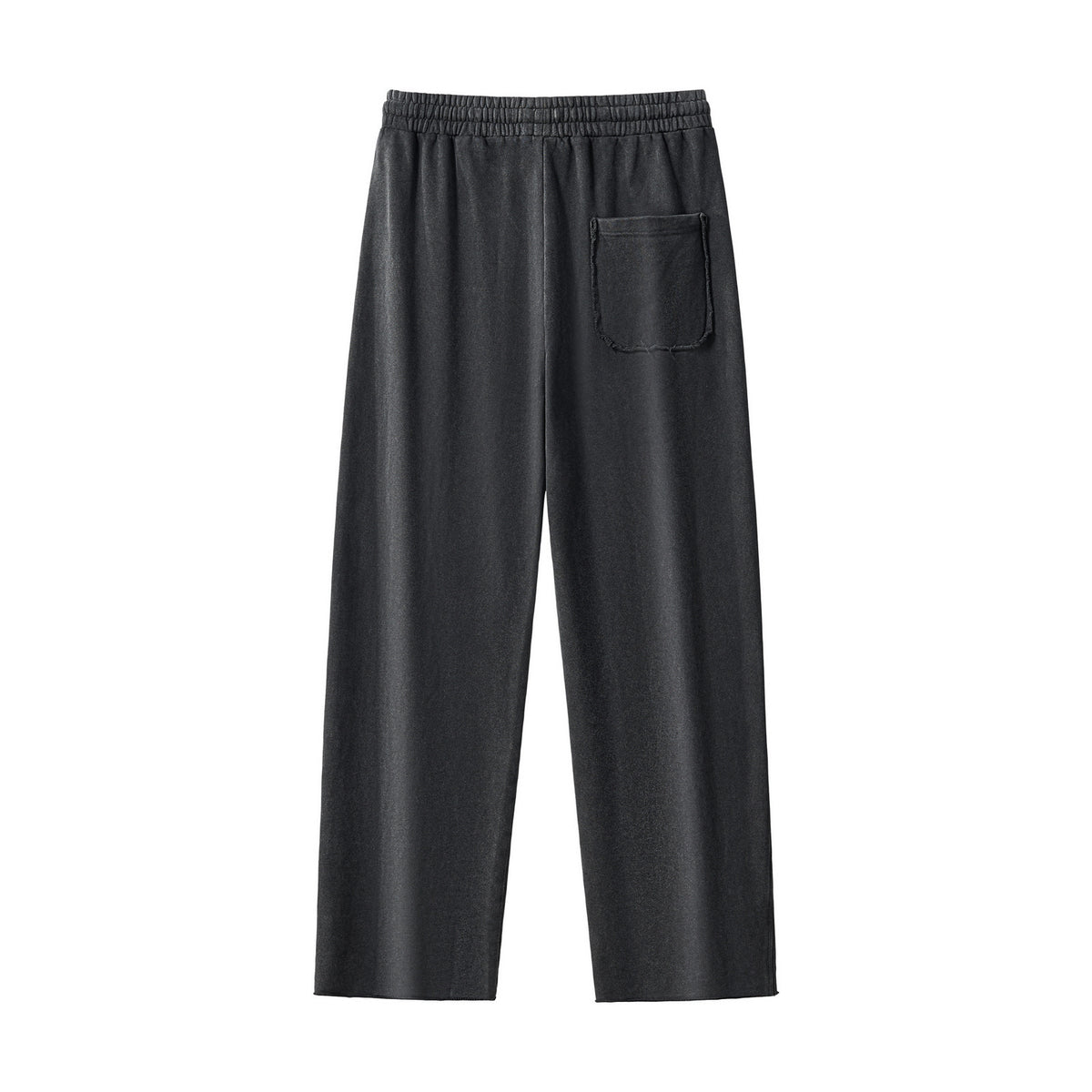 Raw Edge Heavyweight Washed Cotton Sweatpants