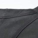 Double Slider Fleece Deconstructed Hoodie