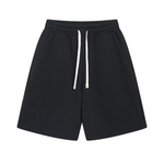 Plain Color Thick Patchwork Shorts