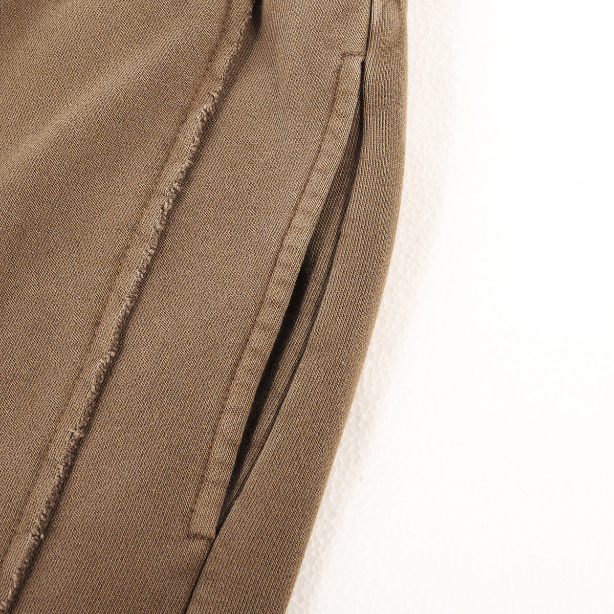 Distressed Washed Patchwork Jogger Pants