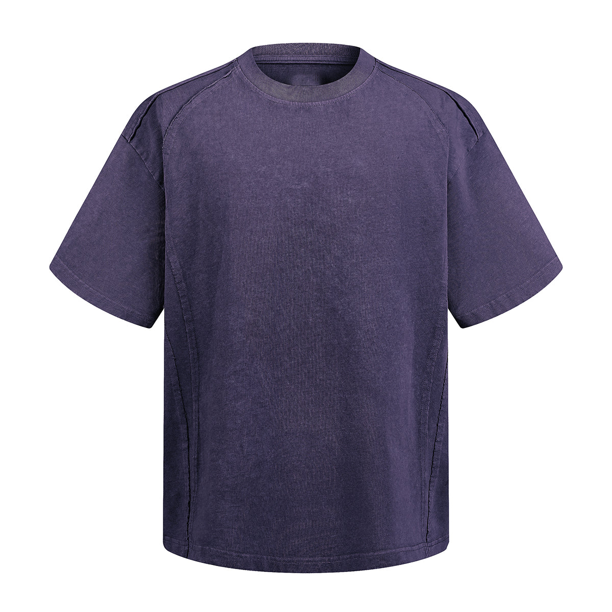 Deconstructed Oversized Tee Decorative Seam Detailing