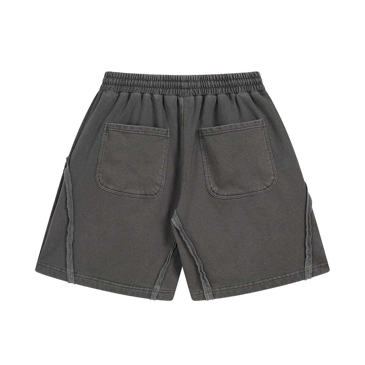 Vintage Washed Patchwork Sweat Shorts