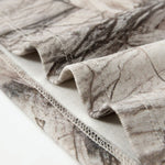 Asymmetric Single Shoulder Camo Cropped Tee