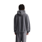 Double Yarn Vintage Washed Zippered Comfort Hoodie