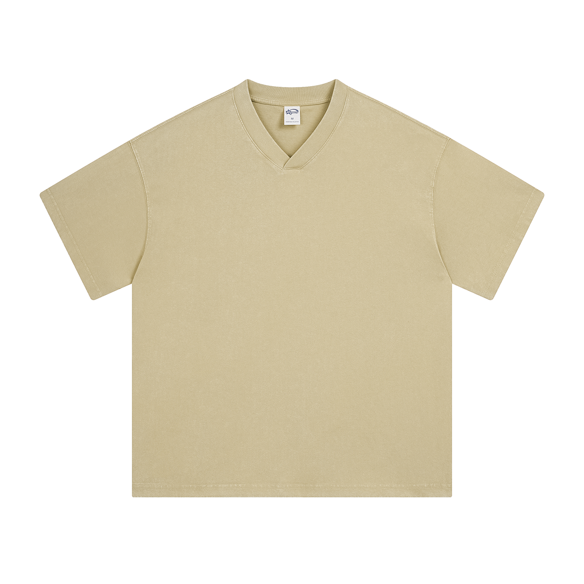 Batik Vintage Washed V-Neck T-Shirt 250gsm