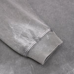 Gray Loose Fit Painted Cotton Sweatshirt