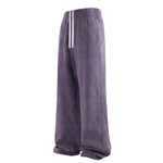 Sweatpants Washed Wide-Leg Vintage Streetwear Joggers
