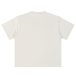 Relaxed Fit Boxy Solid Color Minimal Tee