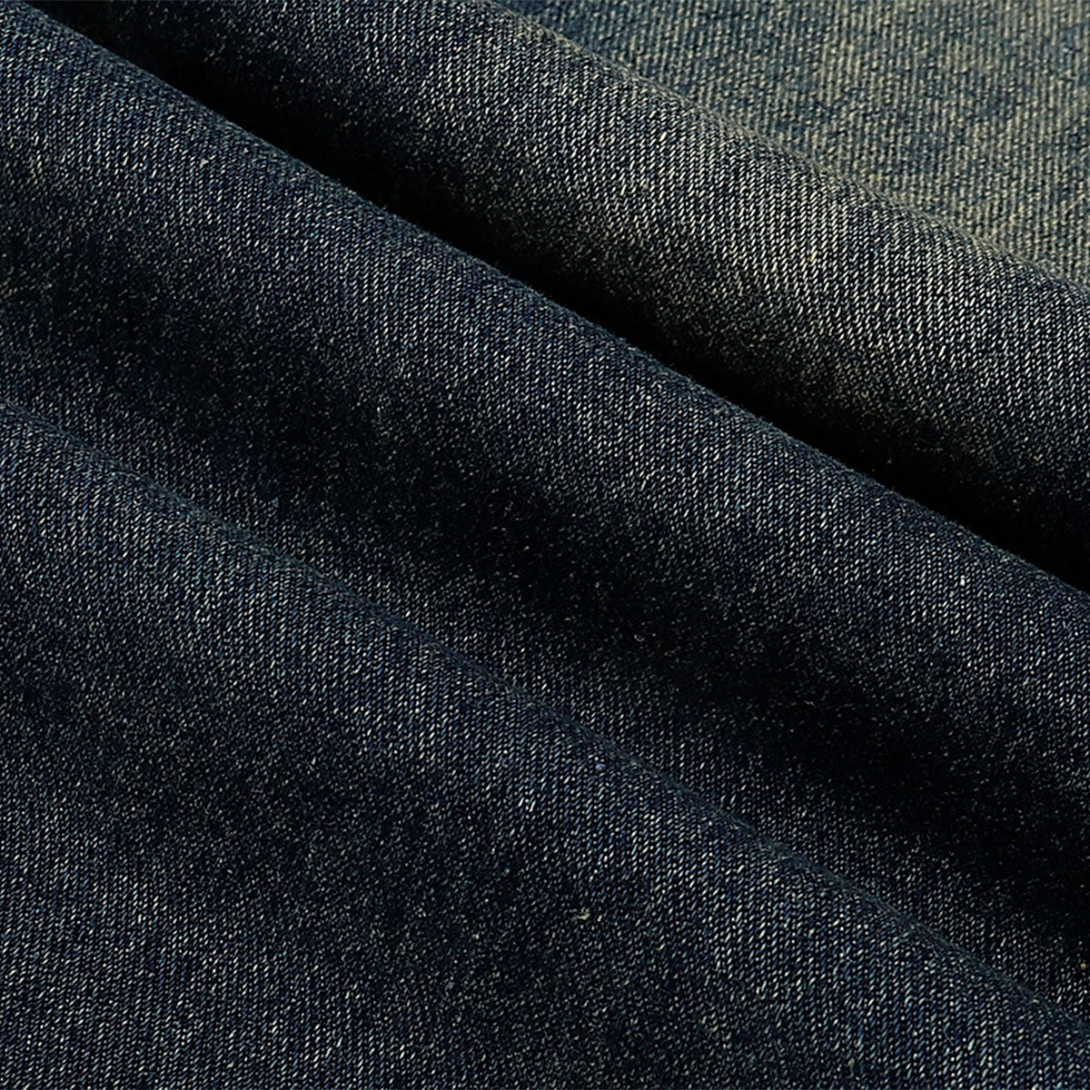 Straight Leg Distressed Denim Jeans