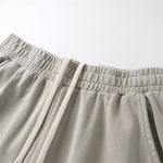 Destroyed Vintage High-Waisted Frayed Jogger Pants