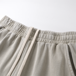 Vintage Washed Distressed Hem Sweatpants