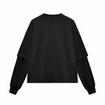 Boxy Fit Two-Layer Sleeve T-Shirt 280gsm