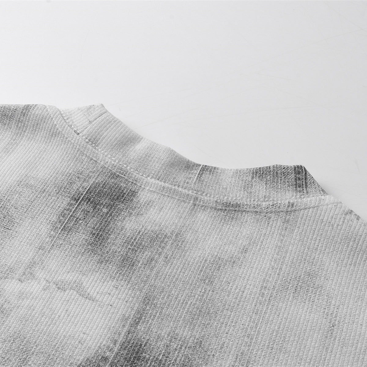 Gradient Graffiti Shadow Vintage Washed Distressed Tee