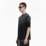 Splatter Dye Washed Distressed Air Mamba Cotton Tee