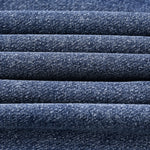 Knit Denim Kangaroo Pocket Hoodie