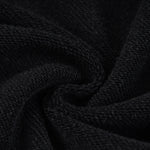 Black Stone Wash Sweatshirt Cardigan