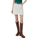 Women's A-Line Denim Mini Skirt