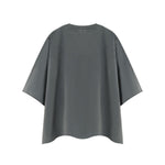 Washed Boxy Cropped Raglan Tee