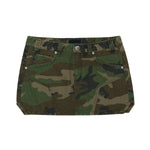 Women's Camouflage Print Mini Skirt
