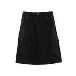 Multi Pocket Cargo Denim Shorts