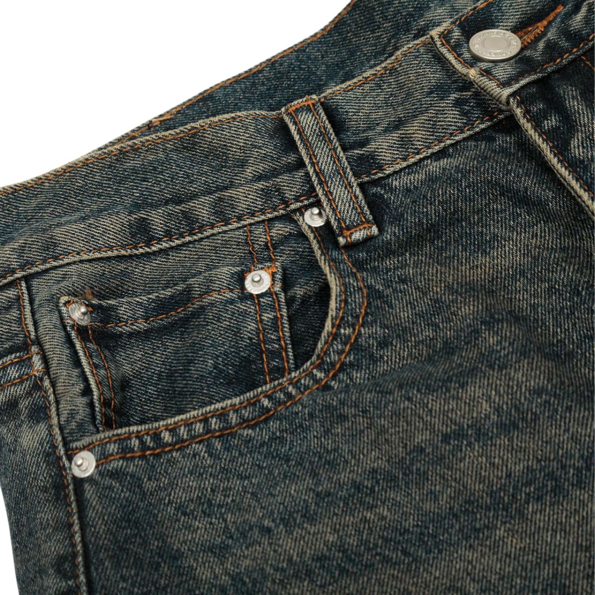 Smoke Rise Relaxed Fit Dirty Wash Ripped Jeans