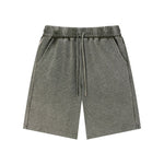 340G Waffle Knit Relaxed Fit Shorts