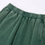 Acid Washed Cotton Baggy Joggers