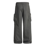 Relaxed Fit Tactical Cargo Zipper Pants