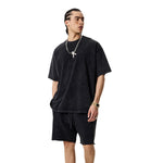 Camiseta holgada con lavado vintage de 275 g/m²