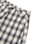 American Vintage Checkered Wide Leg Relaxed Pants