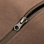 Minimalist Stand Collar Zip Up Sweatshirt