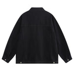 Hong Kong Style Vintage Washed Denim Jacket
