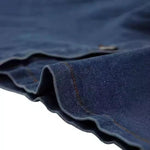 Button-Front Belted Denim Mini Shirtdress