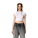 Solid Color Slim Fit Crop Tank 260gsm