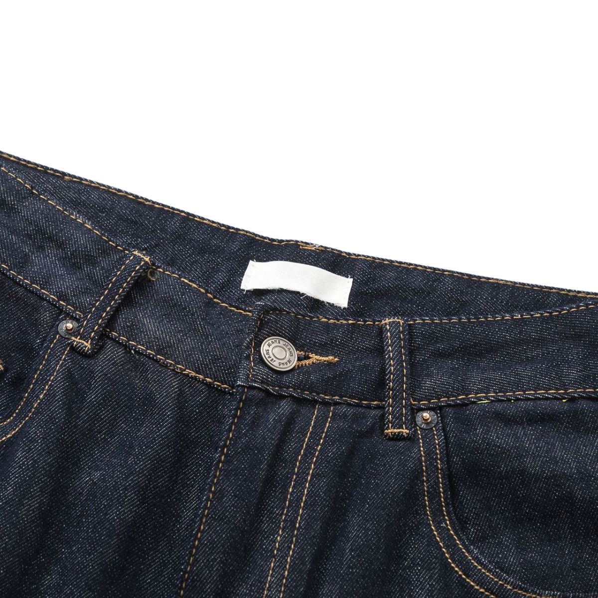 Vintage Washed Relaxed Straight-Leg Jeans