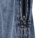 Adjustable Straps A-Line Denim Slip Dress