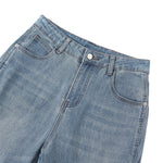 426G Heavyweight High-Waisted Wide Leg Jeans
