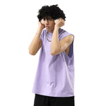 Loose Fit Contrast Muscle Tank 260gsm