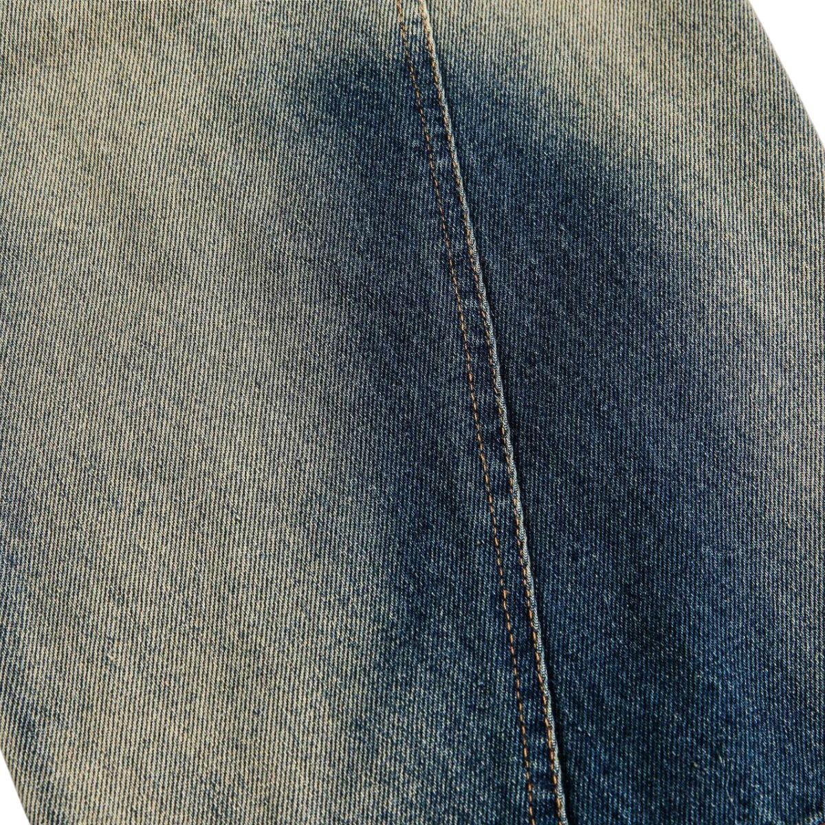 Smoke Rise Ombre Washed Faded Barrel Leg Jeans