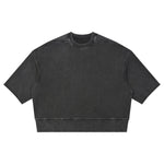 310G Snow Wash Cotton Crop Tee