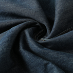 Sweetheart-Neck Strappy Denim Maxi Dress