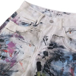 Smoke Rise Paint Splatter Streetwear Baggy Jeans