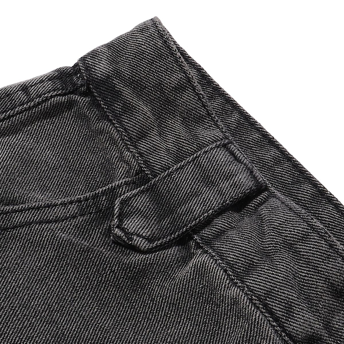 Vintage Utility Bootcut Cargo Jeans