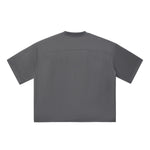 Boxy Retro Mesh Tech Knit Athletic Tee