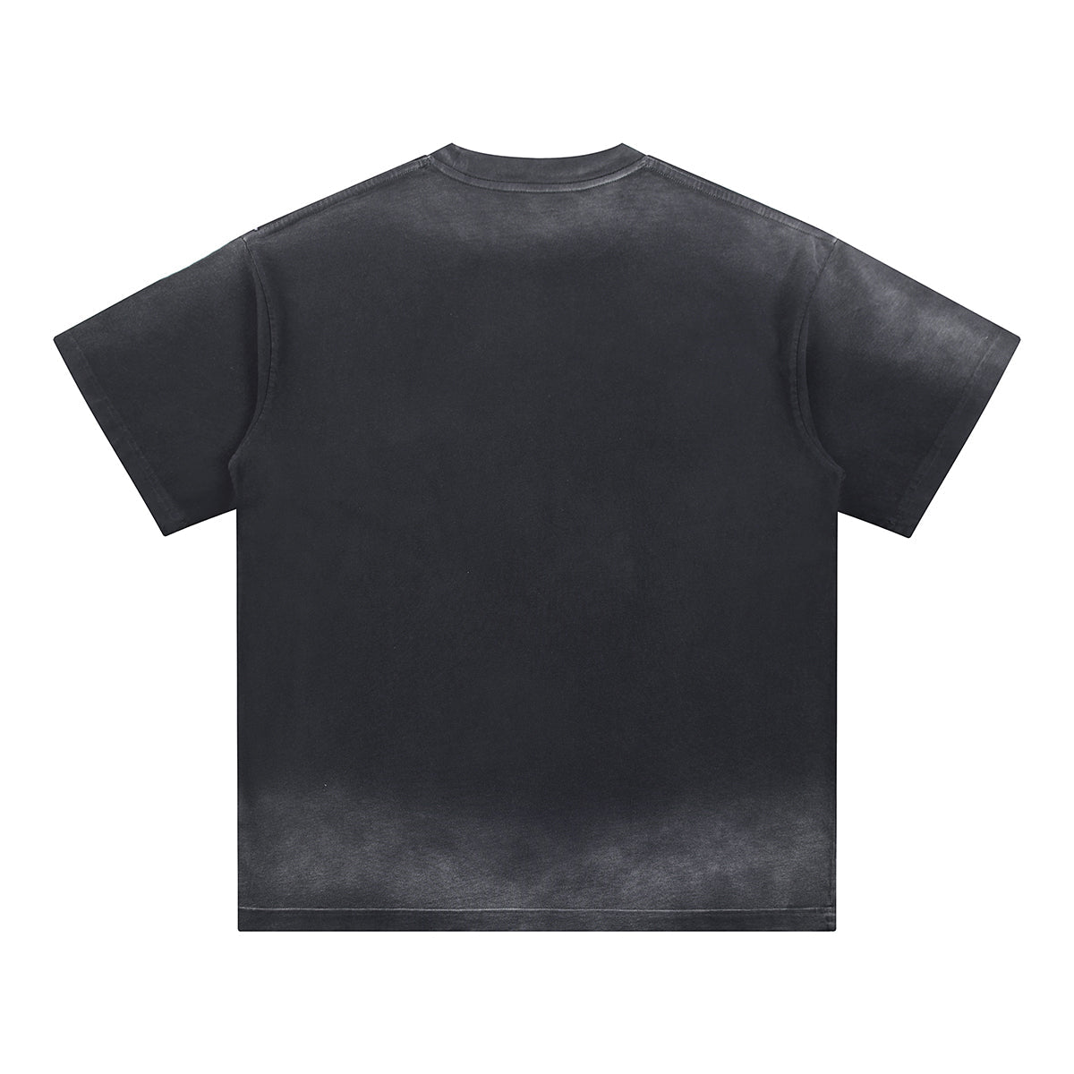 Vintage Wash Baggy Gradient Cotton Tee 260gsm