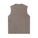 Vintage Washed Muscle Tank Top 275gsm