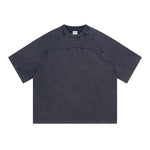 Vintage Washed Patchwork Cotton Tee 285gsm