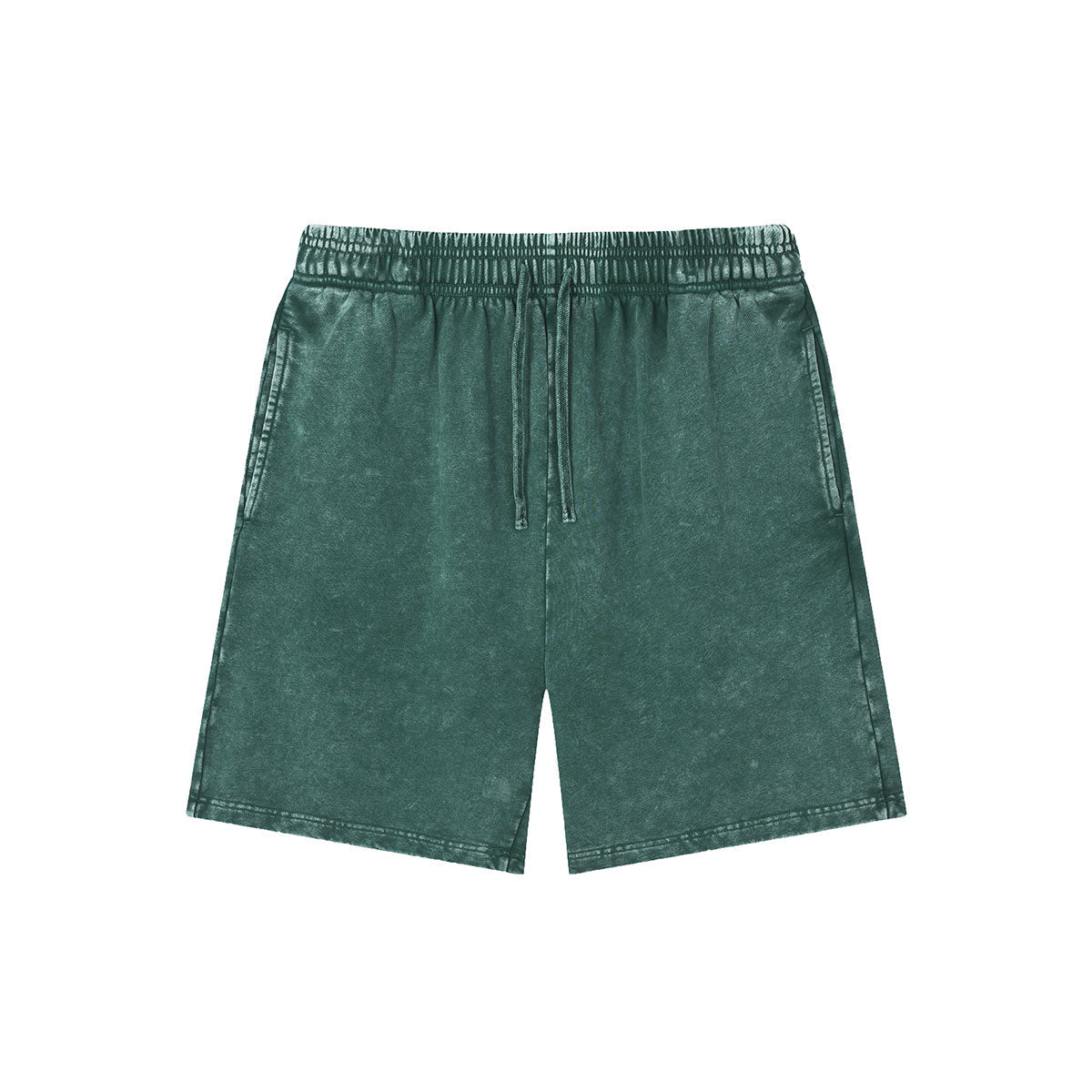 Vintage Washed Relaxed Fit Casual Sweat Shorts