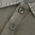 Heavyweight Reverse-Dyed Polo Shirt 320gsm